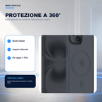iPhone 15 Plus | Cover nera MagSafe | Protezione a 360 gradi