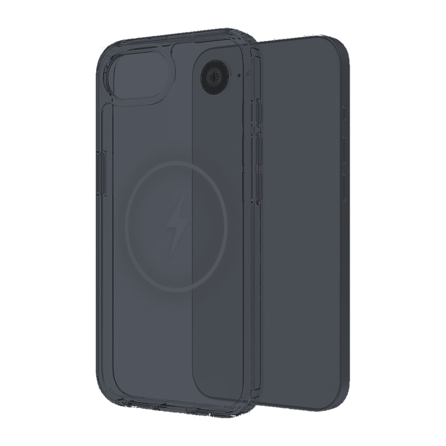 iPhone 16e / iPhone 17e | Cover nera MagSafe | Vista principale senza testo