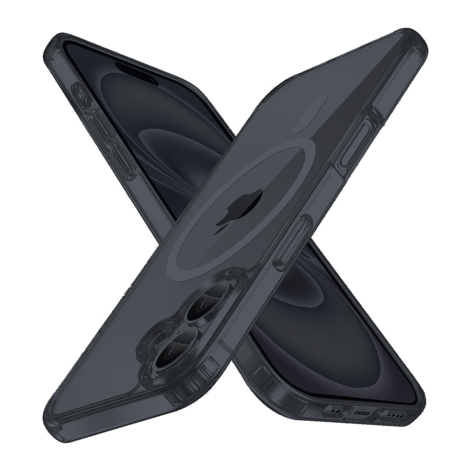 iPhone 17 | Cover nera MagSafe | Vista principale senza testo