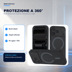 iPhone 17 Pro Max | Cover nera MagSafe | Protezione a 360 gradi