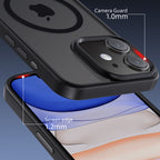 iPhone 11 | Cover magnetica opaca nera | Immagine dettaglio 3