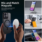 iPhone 11 | Cover magnetica opaca nera | Immagine dettaglio 7