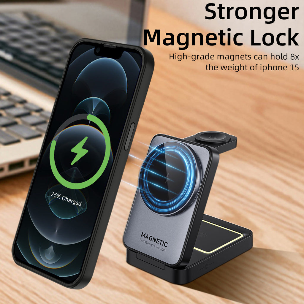 iPhone 12 Pro | Cover magnetica opaca nera | Immagine dettaglio 8