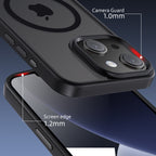 iPhone 13 Mini | Cover magnetica opaca nera | Immagine dettaglio 3