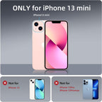 iPhone 13 Mini | Cover magnetica opaca nera | Immagine dettaglio 10