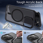 iPhone 14 | Cover magnetica opaca nera | Immagine dettaglio 4