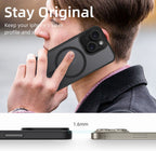 iPhone 14 Plus | Cover magnetica opaca nera | Immagine dettaglio 9