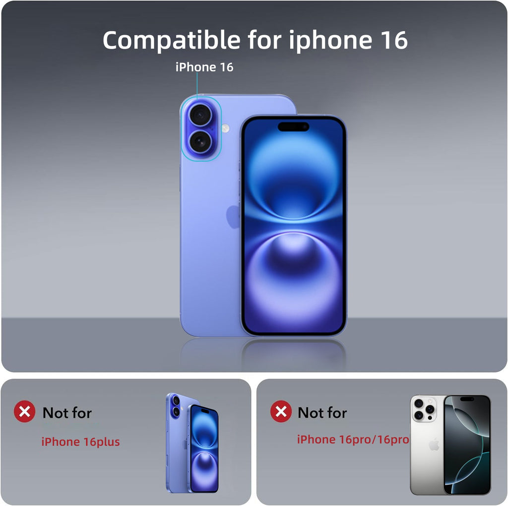 iPhone 16 | Cover magnetica opaca nera | Immagine dettaglio 10