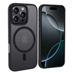 iPhone 16 Pro Max | Cover magnetica opaca nera | Immagine dettaglio 2