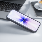 Cover magnetica opaca nera per iPhone 17 - finitura
