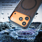 iPhone 17 Pro Max | Cover magnetica opaca nera | Compatibilità magnetica