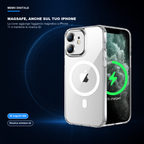 iPhone 11 | Cover trasparente MagSafe | Aggancio magnetico preciso