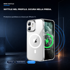 iPhone 11 | Cover trasparente MagSafe | Profilo sottile e presa sicura