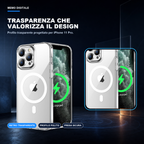 iPhone 11 Pro | Cover trasparente MagSafe | Trasparenza e design