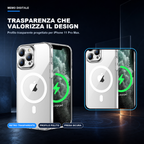 iPhone 11 Pro Max | Cover trasparente MagSafe | Trasparenza e design