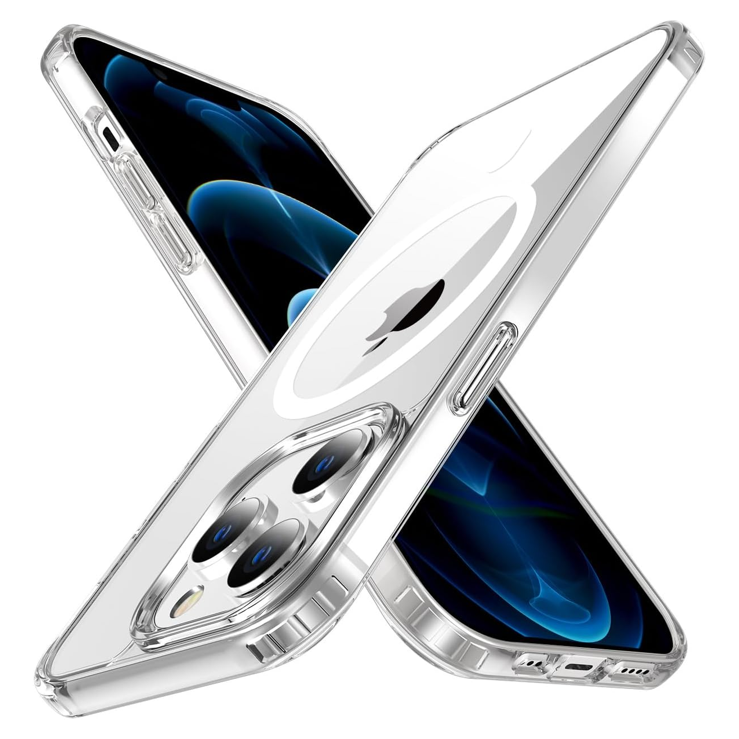 iPhone 12 Pro Max | Cover trasparente MagSafe | Vista principale senza testo