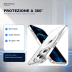 iPhone 12 Pro Max | Cover trasparente MagSafe | Protezione a 360 gradi