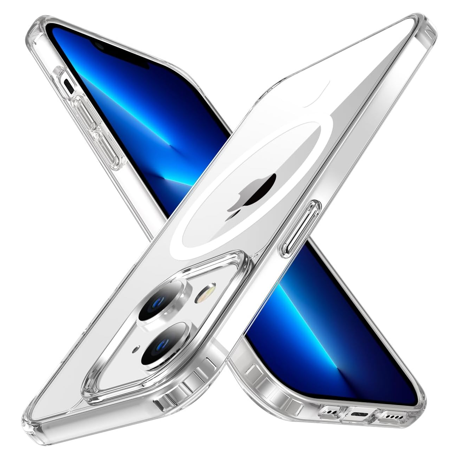 iPhone 13 | Cover trasparente MagSafe | Vista principale senza testo