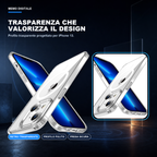 iPhone 13 | Cover trasparente MagSafe | Trasparenza e design