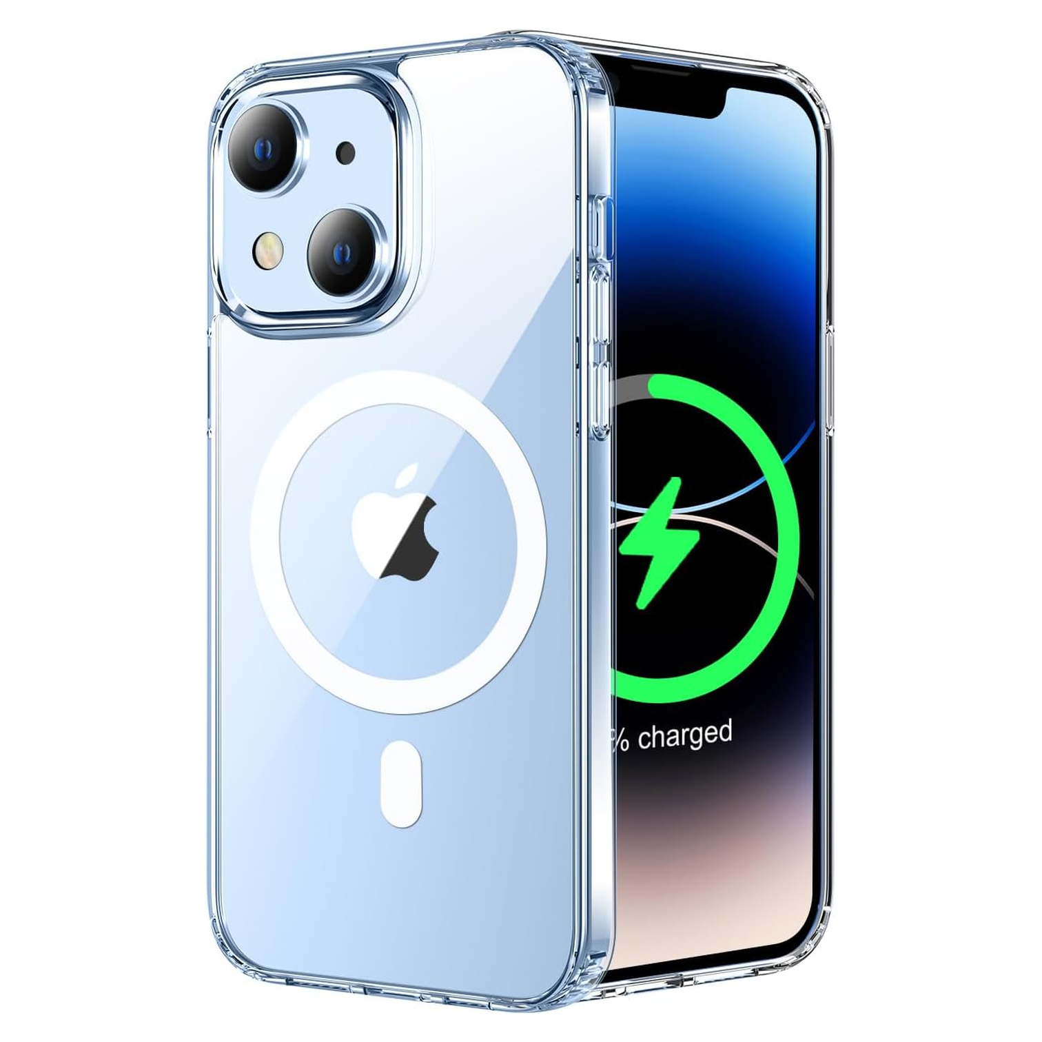 iPhone 13 Mini | Cover trasparente MagSafe | Vista principale senza testo