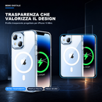 iPhone 13 Mini | Cover trasparente MagSafe | Trasparenza e design