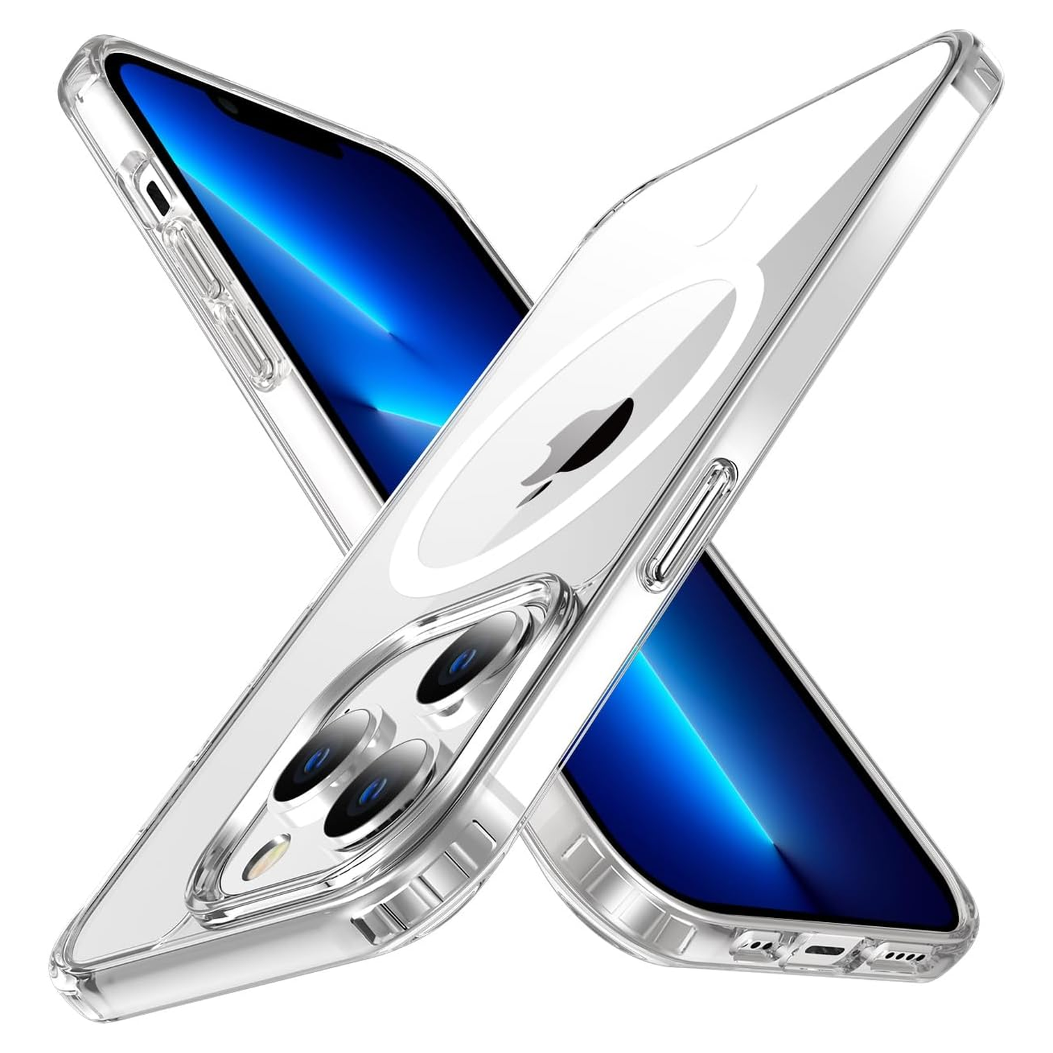 iPhone 13 Pro | Cover trasparente MagSafe | Vista principale senza testo
