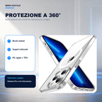 iPhone 13 Pro | Cover trasparente MagSafe | Protezione a 360 gradi