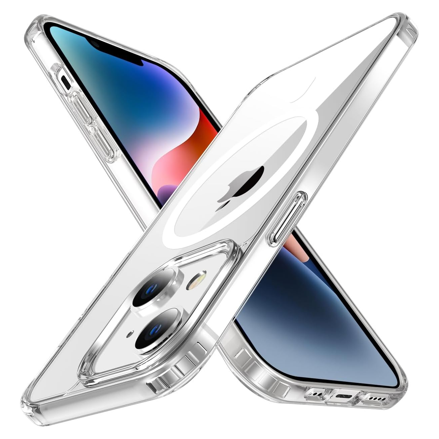 iPhone 14 | Cover trasparente MagSafe | Vista principale senza testo