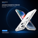 iPhone 14 Plus | Cover trasparente MagSafe | Aggancio magnetico preciso