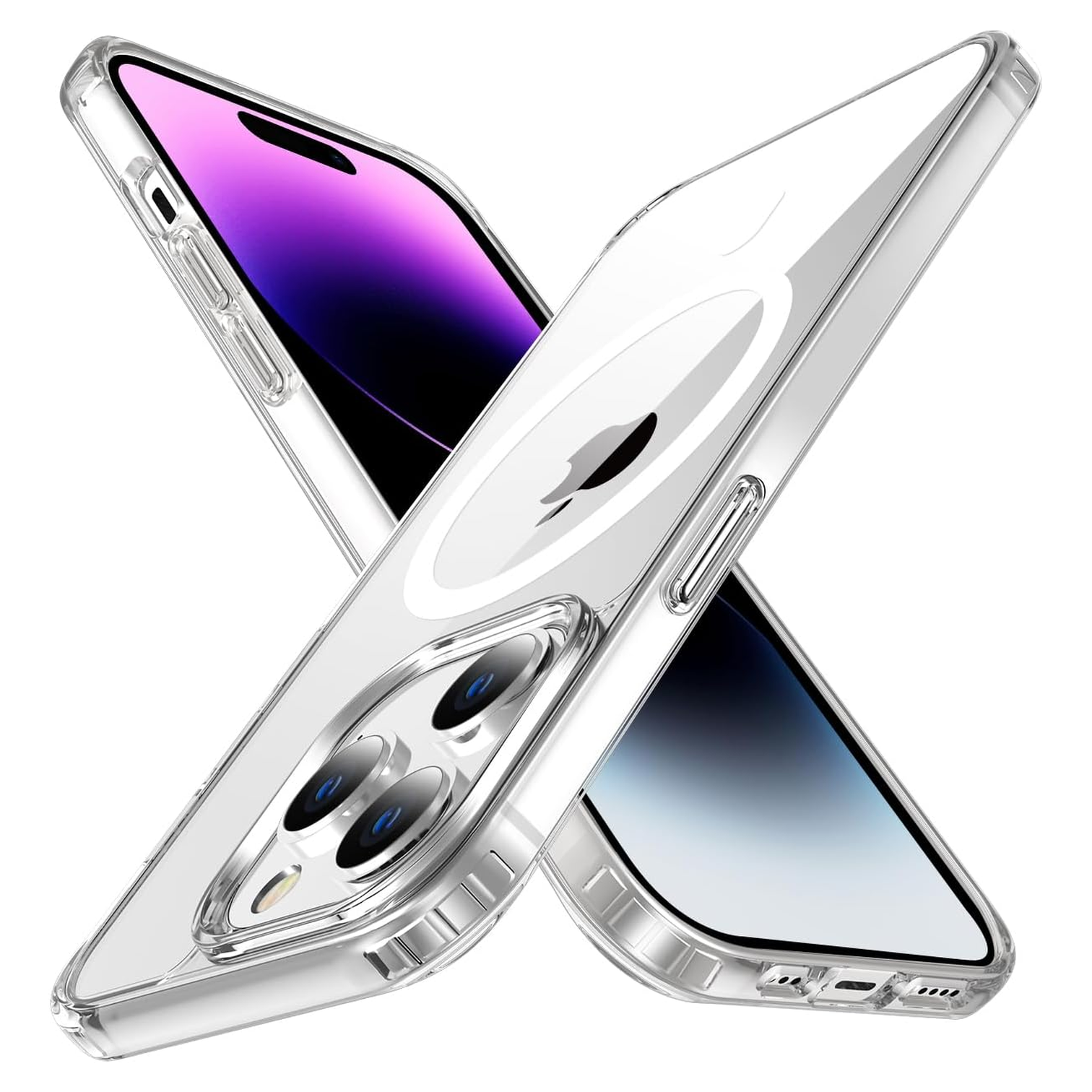 iPhone 14 Pro | Cover trasparente MagSafe | Vista principale senza testo