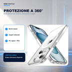 iPhone 15 | Cover trasparente MagSafe | Protezione a 360 gradi