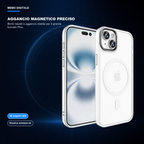 iPhone 15 Plus | Cover trasparente MagSafe | Aggancio magnetico preciso