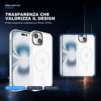 iPhone 15 Plus | Cover trasparente MagSafe | Trasparenza e design