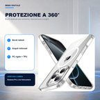 iPhone 16 Pro | Cover trasparente MagSafe | Protezione a 360 gradi
