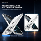 iPhone 16 Pro | Cover trasparente MagSafe | Trasparenza e design