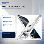 iPhone 16 Pro Max | Cover trasparente MagSafe | Protezione a 360 gradi