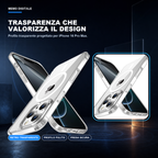 iPhone 16 Pro Max | Cover trasparente MagSafe | Trasparenza e design