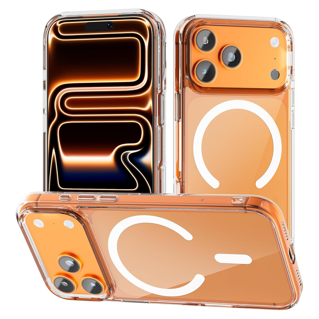 iPhone 17 Pro Max | Cover trasparente MagSafe | Vista principale senza testo