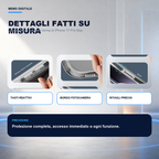 iPhone 17 Pro Max | Cover trasparente MagSafe | Dettagli e ritagli su misura