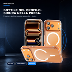 iPhone 17 Pro Max | Cover trasparente MagSafe | Profilo sottile e presa sicura