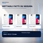 iPhone SE 2022/SE2020/8 | Cover trasparente MagSafe | Dettagli e ritagli su misura