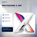 iPhone X/Xs | Cover trasparente MagSafe | Protezione a 360 gradi