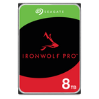 Seagate IronWolf Pro 8 TB – vista frontale del disco NAS