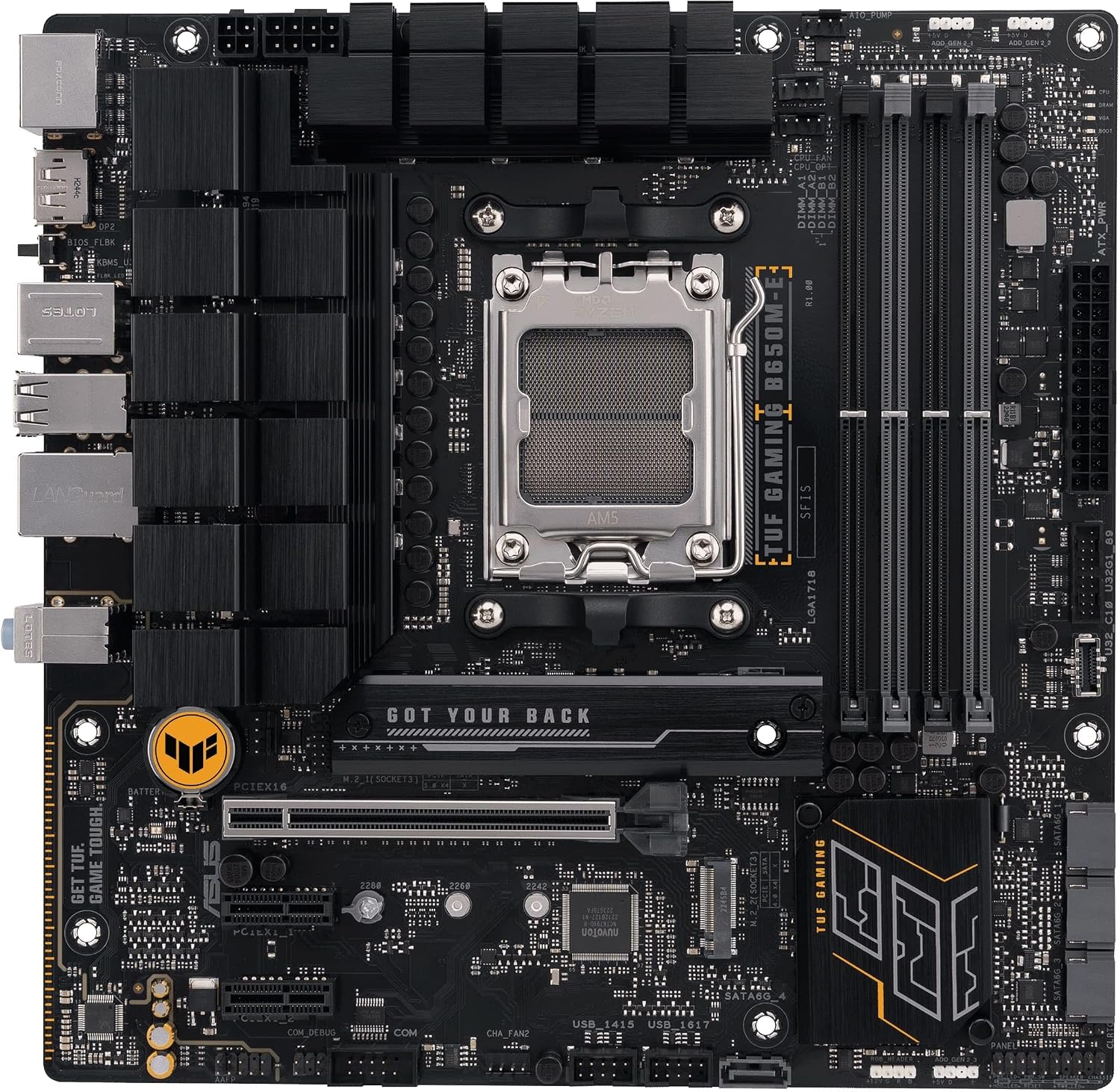 ASUS TUF GAMING B650M-E – scheda madre AM5 DDR5, immagine 2