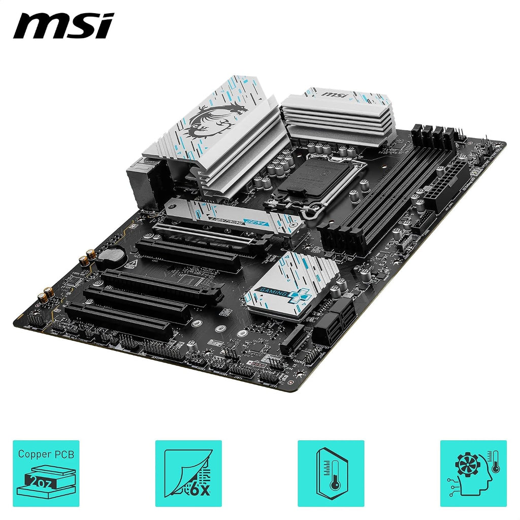 MSI B760 GAMING PLUS WIFI DDR4 – scheda madre LGA 1700 DDR4, immagine 4
