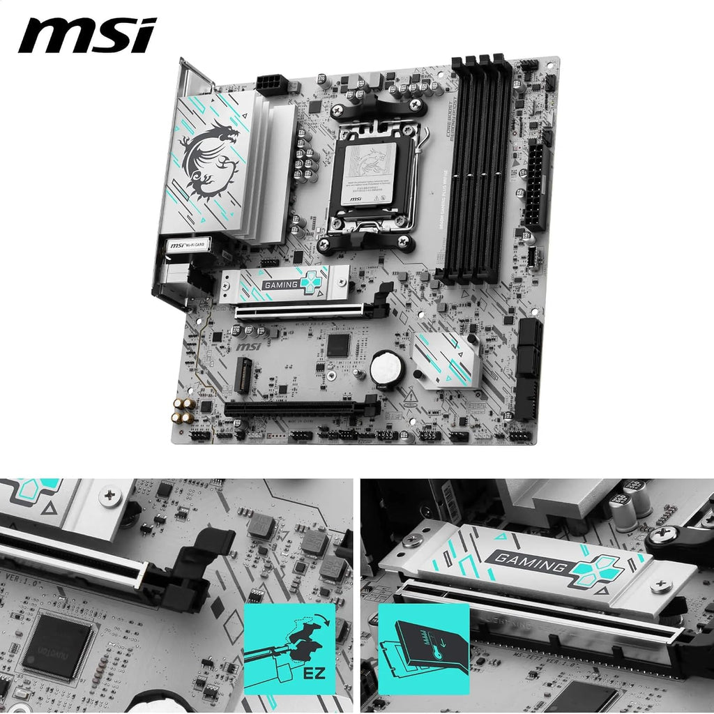 MSI B840M GAMING PLUS WIFI6E – scheda madre AM5 DDR5, immagine 3