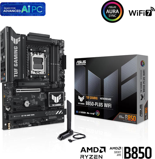 ASUS TUF GAMING B850-PLUS WIFI – scheda madre AM5 DDR5, immagine 2