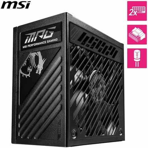 MSI MPG A1250GS PCIE5 1250W - connettori 12V-2x6