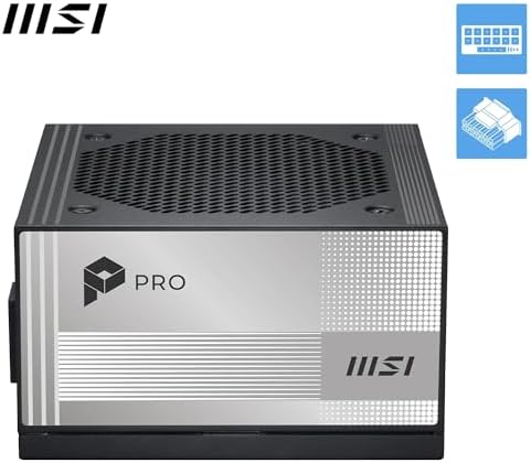 MSI PRO A850PL PCIE5 850W - efficienza Platinum