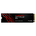 SanDisk Optimus GX 7100 SSD NVMe M.2 2280 – vista frontale della serie